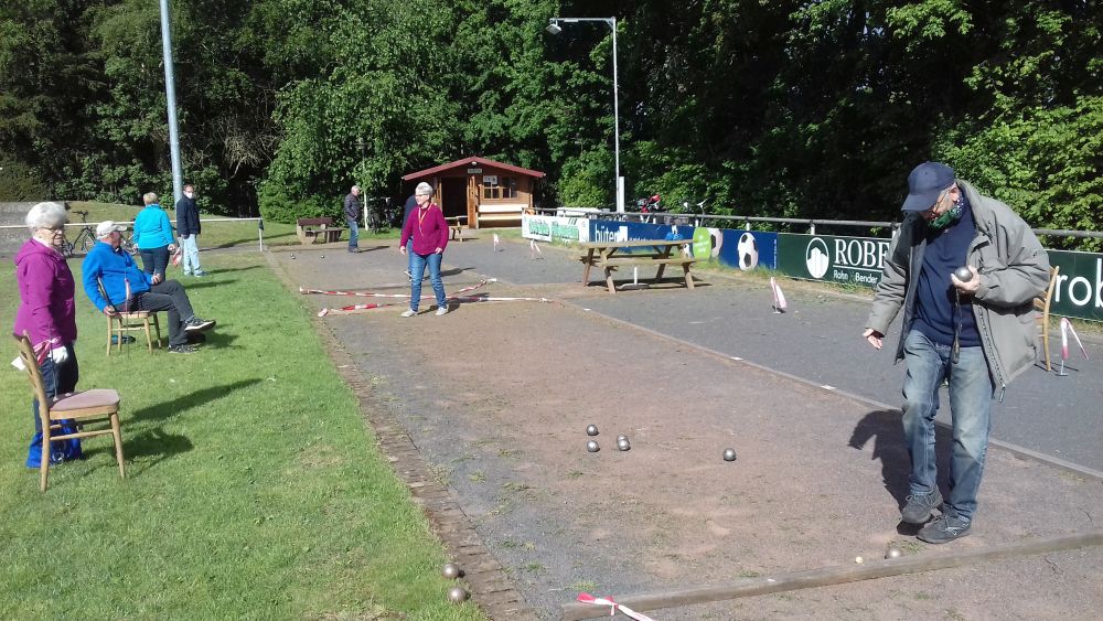 Boule-Sport in Corona-Zeiten